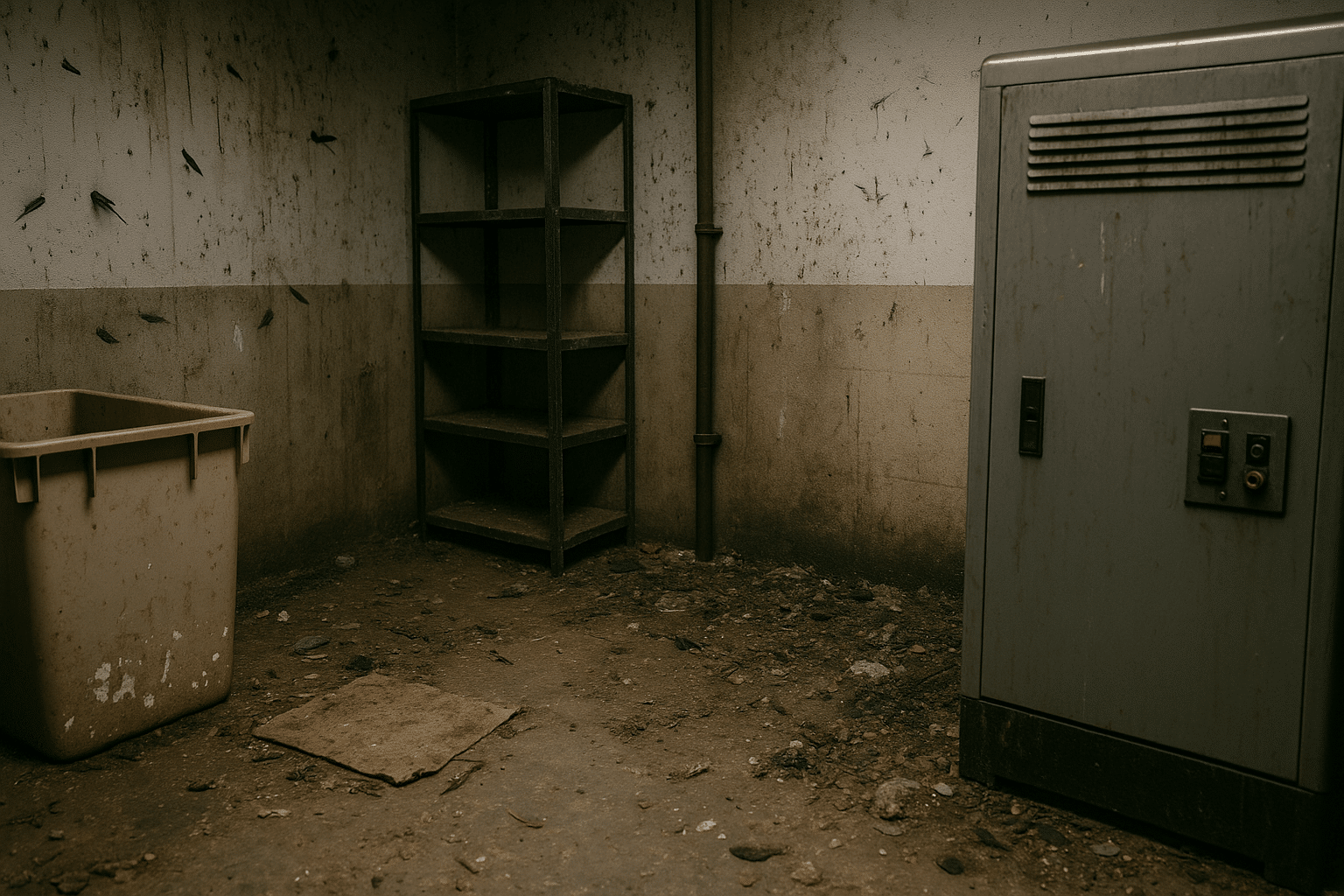 Après nettoyage — surface propre et désinfectée