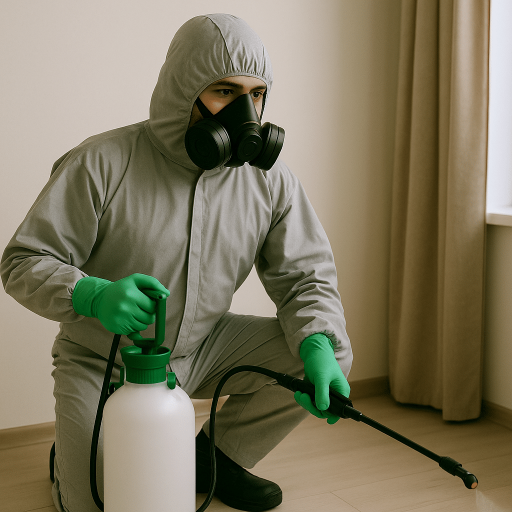 Après nettoyage — surface propre et désinfectée